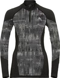 Long Sleeves Jersey 1/2 Zip Odlo Blackcomb Black Women