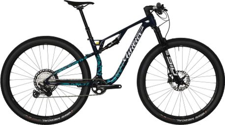 VTT Tout-Suspendu Wilier Triestina Urta Max SLR Shimano XT 12V 29'' Bleu Turquoise Wilier MTB Factory Team 2024