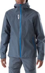 Millet Ubic Gore-Tex 3L Waterproof Jacket for Men, Blue