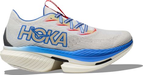 Zapatillas de Running Hoka Cielo X1 Azul Verde Rojo Unisex