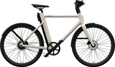 Vélo de Ville Electrique Cowboy Cruiser Courroie Mono Vitesse 360 Wh 27.5'' Beige