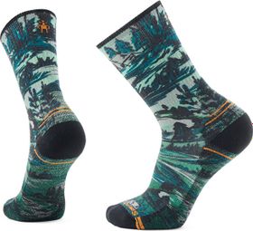 Smartwool Light Cushion Crew Campground Socks Green