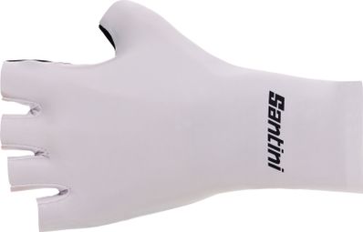 Unisex-Handschuhe kurz Santini Madss Weiß