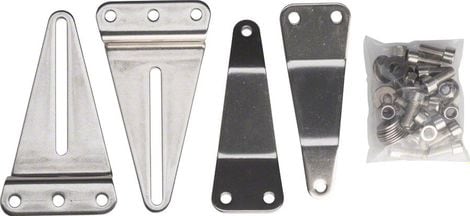 Kit de placa de soporte delantero Surly 1 Kit de placa de montaje para bicicletas de ciudad / grava
