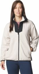 Columbia Sequoia Grove Full Zip Beige Fleec