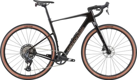 Cannondale Topstone Carbon 2 AXS SmartSense Gravel Bike with SRAM Apex GX/Eagle AXS 12-speed, 700 mm, Brown/Black Copper Ore 2027