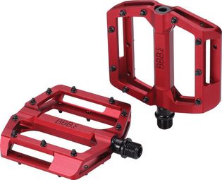 BB Enigma Flat Pedals Matte Red