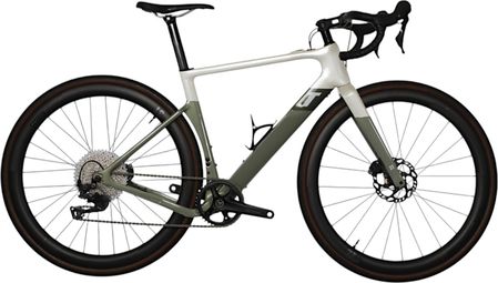 Vélo Gravel Electrique 3T Exploro Race Max Shimano GRX 11V 250Wh Vert Beige 2022 - Produit Reconditionné 