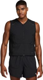 Men's Nike Run Black Sleeveless Jacket