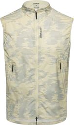 Gore Wear Concurve Electro Sleeveless Windbreaker Jacket in Beige and Gray