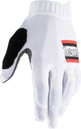 Gants Longs Enfant Leatt MTB 1.0 GripR Blanc