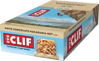 CLIF BAR Energy bars White Chocolate Macademia Nut x12
