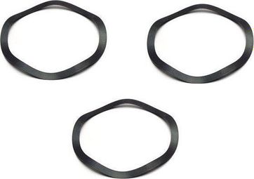 Lot de 3 rondelles ondulées - Blackbearing - 30 mm
