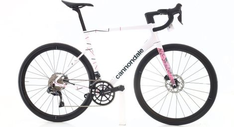 Produit reconditionné · Cannondale SuperSix Evo HI-MOD Di2 11V · Blanc / Vélo de route | Très bon état