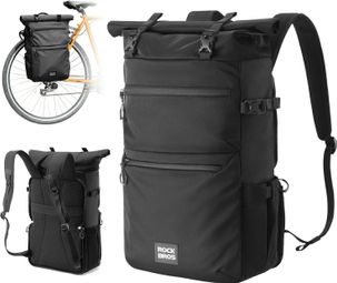 Sacoche porte-bagages extensible 3-en-1 ROCKBROS noire