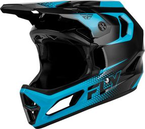 Fly Racing Rayce Sonar Integralhelm Schwarz/Blau