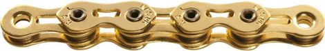 Cadena KMC K1SL 100 Eslabones Estrecha Ti-N Gold (BMX, Fixie, Track)