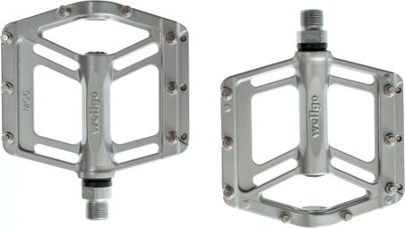 WELLGO Pédales MG-6 Aluminium Gris