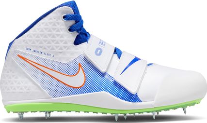Nike Zoom Javelin Elite 3 White Blue Unisex Track & Field Shoe