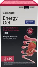 Decathlon Nutrition Gel Energético Frutos Rojos - 20 x 35ml