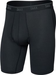 Boxer Saxx Quest Quick-Dry Mesh Lang Zwart