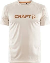 Maillot manches courtes Craft ADV Essence Logo Beige