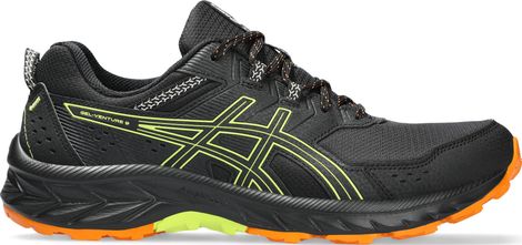 Asics Gel Venture 9 Trail Shoes Black Yellow Orange Men's