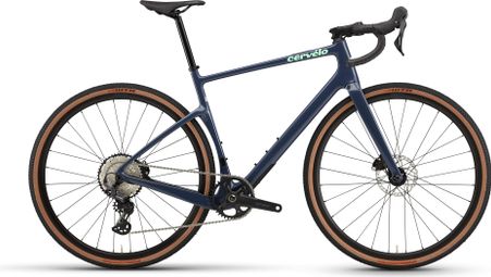 Bicicleta de gravilla Cervélo Aspero Shimano GRX 12S 700 mm Azul 2024