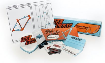 RideWrap Covered Protection eMTB Brilliant Clear Frame Protection Kit