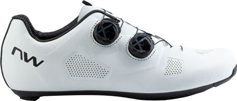 Zapatillas de carretera para hombre Northwave Revolution Wide Blanco