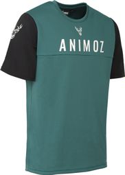Camiseta de manga corta Animoz Wild verde