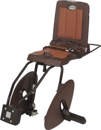 Marsupio posteriore su telaio bobike junior classic plus marrone
