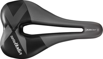 Sillín Selle Italia X-Bow TI 316 Superflow Gris Negro