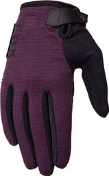 Fox Ranger Gel Guantes Largos Morados Mujer