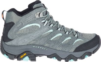 Merrell Moab 3 Mid Gore-Tex Wanderschuhe Blau/Grau für Damen