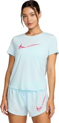 T-Shirt Running Nike One Bleu Femme