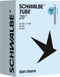 Chambre à Air Schwalbe Tube 17 700 mm Schwalbe Clik Valve 60 mm