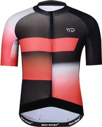 Maillot vélo homme FINISHER Noir/orange