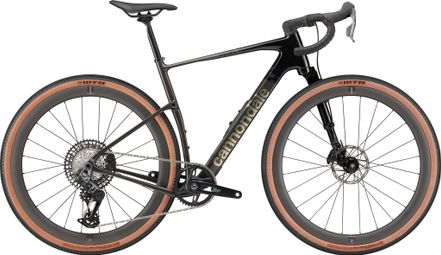 Cannondale Topstone Carbon 1 Gravel Bike with Lefty AXS, SRAM Rival/GX Eagle AXS 12-speed, 700 mm, Black, 2026