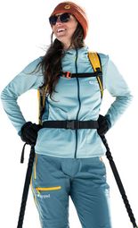 Lagoped Gelinotte Hoodie Blauw Dames - Technische fleece 