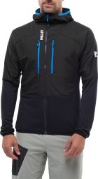Millet Parmelan Hybrid Hoodie Softshell-jas voor heren, zwart