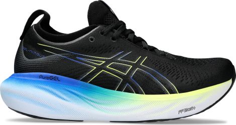 Asics Gel Nimbus 25 Laufschuhe Schwarz Gelb Herren