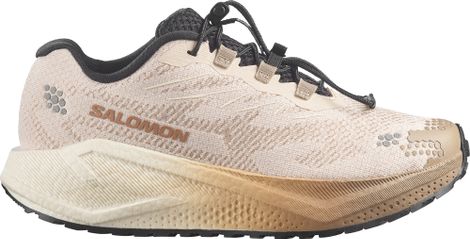 Chaussures Running Salomon Aero Blaze 4 GRVL Beige/Noir Femme