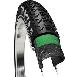 Pneu Cst Premium Pika Tubeless 700 X 35 Rigid Gravel  Argenté 700 x 35