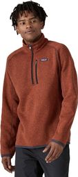 Patagonia Better Sweater 1/4 Zip Polare Rosso