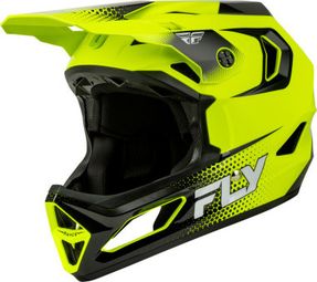 Fly Racing Rayce Sonar Full-Face Helmet, Neon Yellow/Black