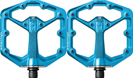 Pair of Crankbrothers Stamp 7 Pedals Blue