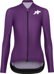 Assos Uma GT S11 Evo damesfietsshirt met lange mouwen, paars