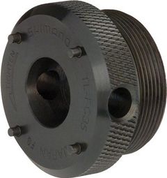 Shimano XTR bottom bracket tool disassembles TL-FC35