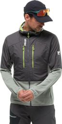 Millet Parmelan Hybrid Hoodie Softshell Jacket, Gray, Men's